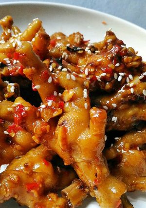 Foto resep Ceker pedas manis