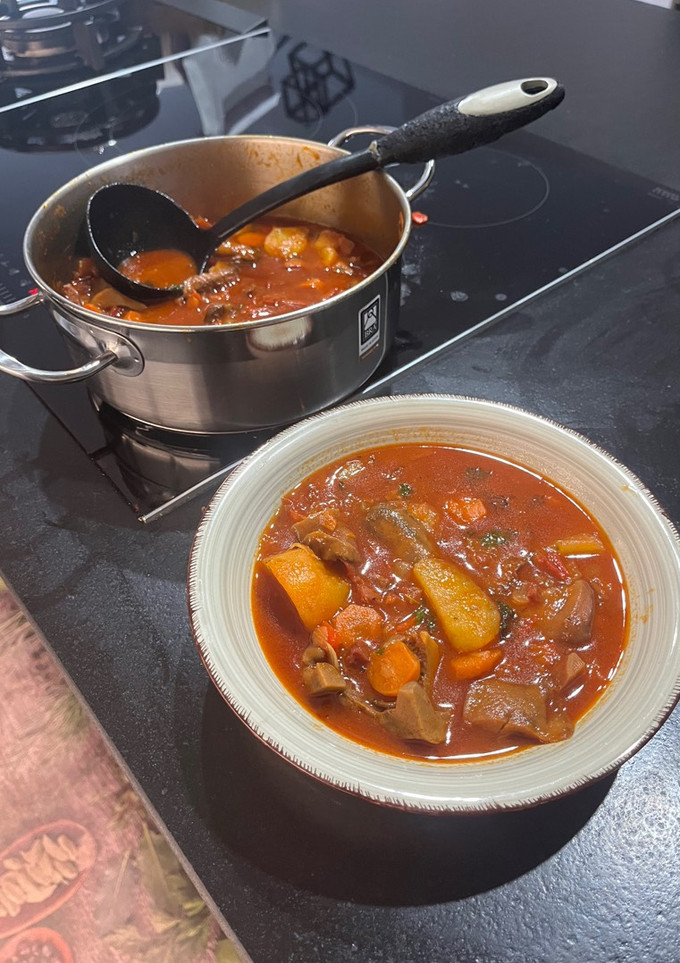 Una foto de Guiso de Níscalos con patatas