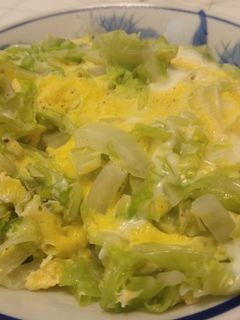 大白菜烘蛋 的食譜成品照片