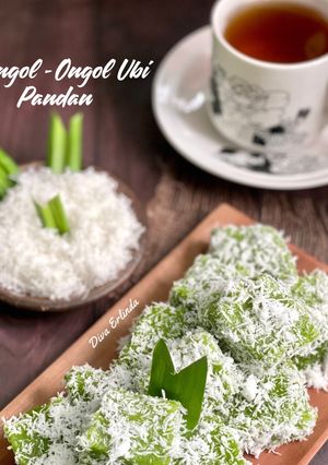 Foto resep Ongol-Ongol Ubi Pandan
