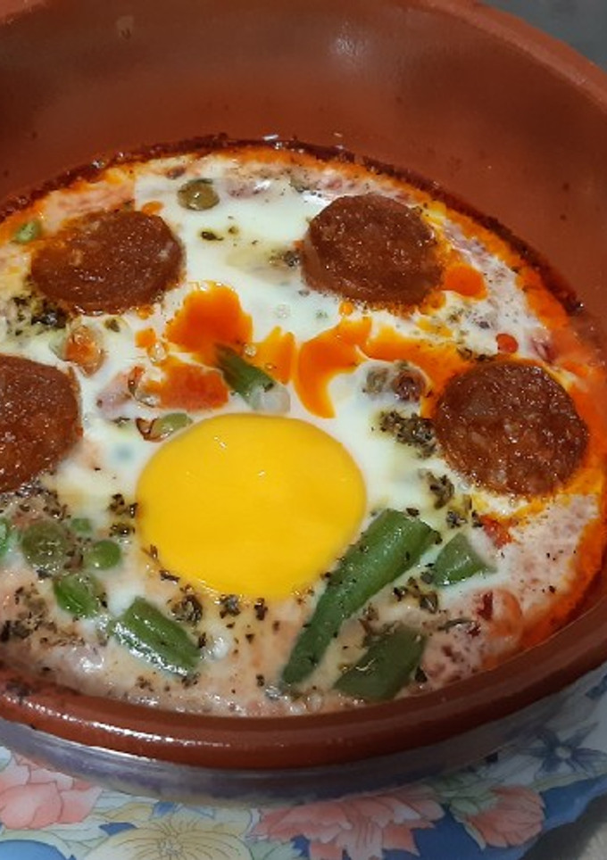 Una foto de Huevos al horno