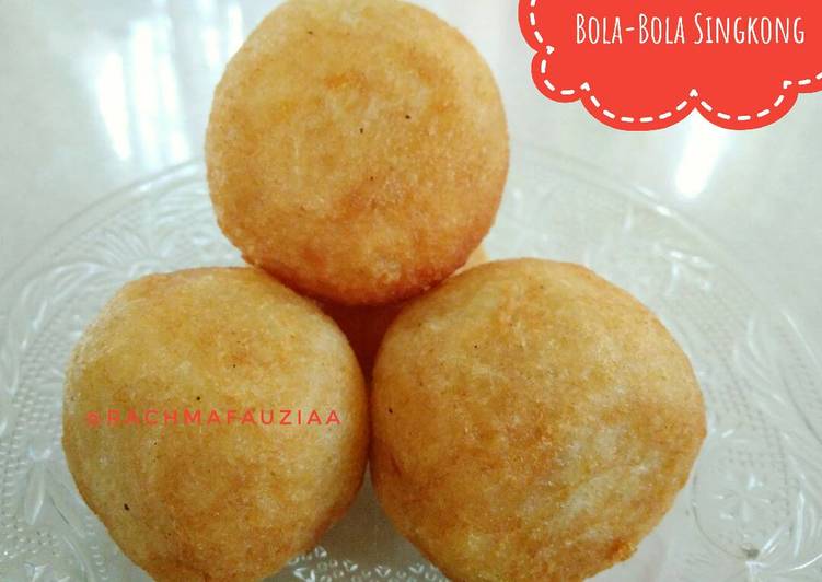 resep cara mengolah Bola-bola Singkong/ Klenyem