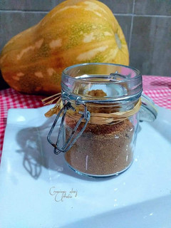 Una foto de Pumpkin pie spice compuesto de especias norteamericano
