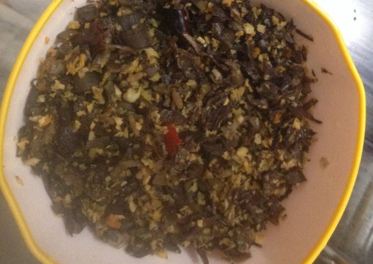 Steps to Make Perfect Koombu Thoran