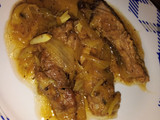 Costillas al vino blanco