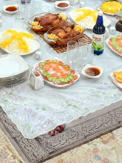 عکسی از دستور مرغ شکم پر 🍗