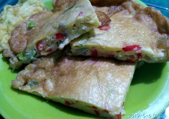 Resep Telor Dadar Padang, Lezat