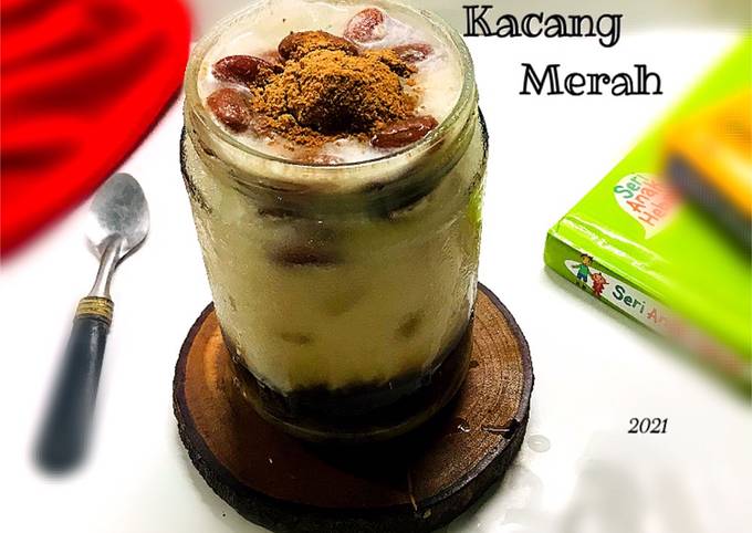 Bagaimana Membuat Es Kacang Merah (metode 5,30,7,30), Lezat Sekali