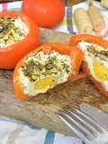 Mozzarella and Egg Stuffed Tomatoes (Crock Pot)