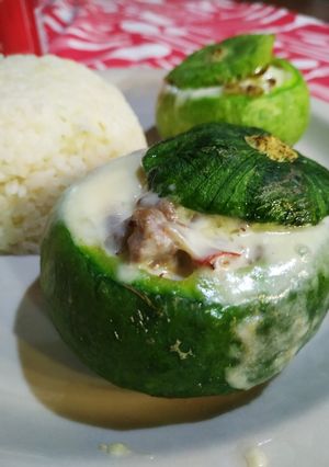 Una foto de Zapallitos rellenos