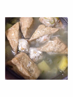 Foto resep Kuah Tahu Bakso Ayam