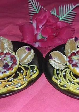 Orange rice pudding रेसिपी मुख्य फोटो