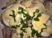 Una foto de pasta de atún y anchoa