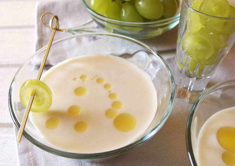 Ajoblanco tradicional y Thermomix