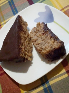 Una foto de Pastel de chocolate vegano