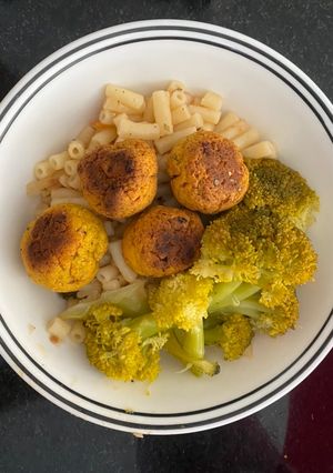 Una foto de Almuerzo saludable y vegano!