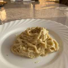O poză a rețetei Paste carbonara (fără carne)🍝.