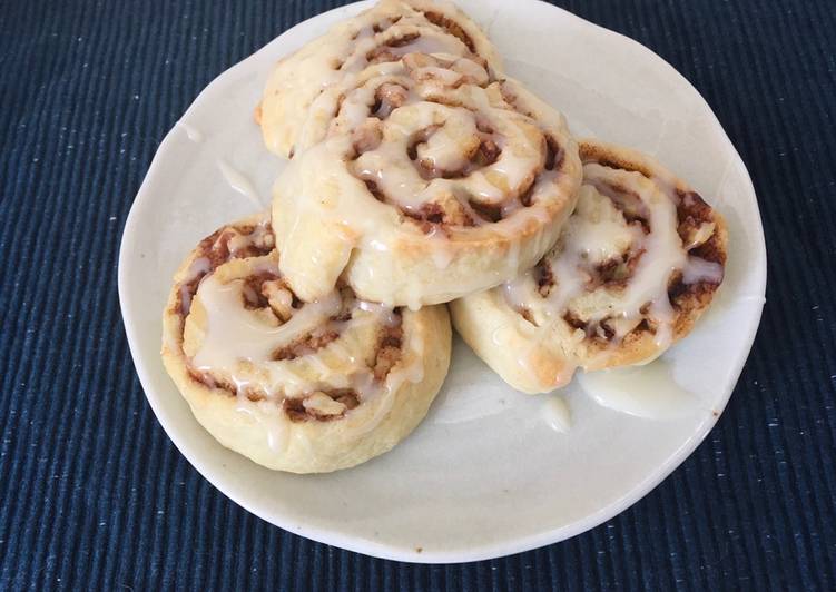 Recipe of Quick Toasted Walnut Cinnamon Roll Cookies