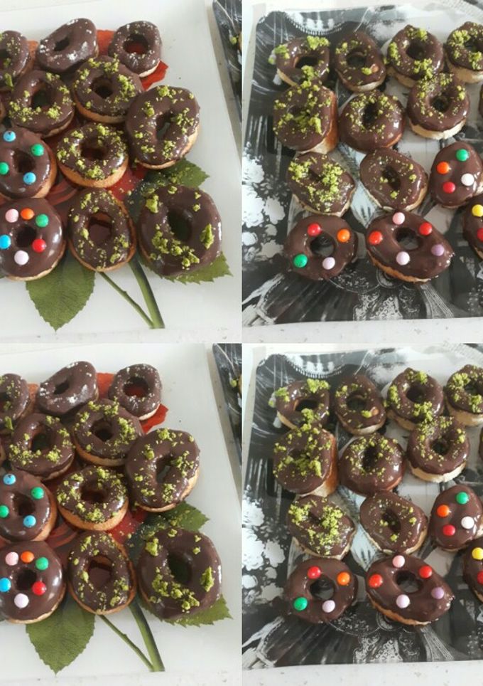 عکسی از دستور دونات یا پیراشکی خانگی (بدون خمیرمایه)