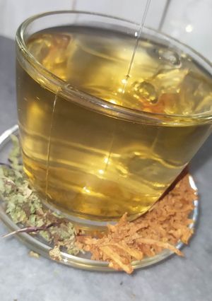 عکسی از دستور دم نوش به و نعنا