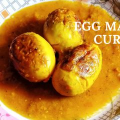 A picture of Egg Masala Curry.