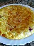 Omelette de patatas y jamón serrano