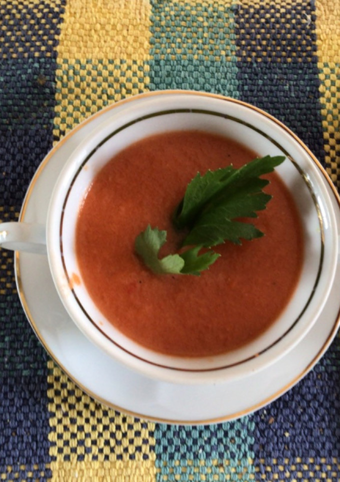 Una foto de Gazpacho