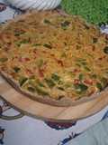 Tarta saludable de zapallito y avena