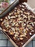 1039. Brownies topping choco almond