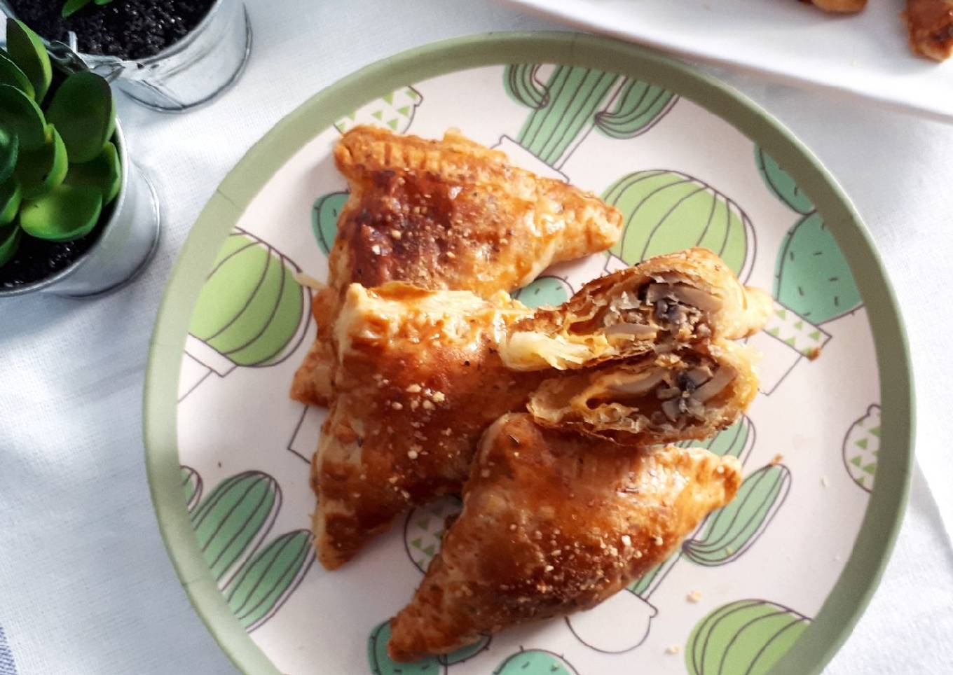 Beef Mushroom Puff Pastry