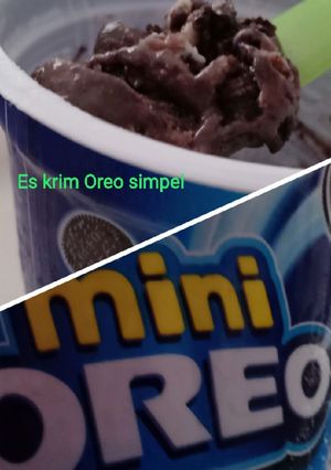 Foto resep Es krim Oreo Mini