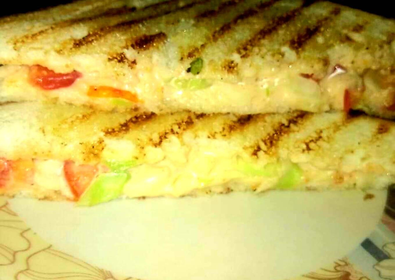 Veg grill sandwich