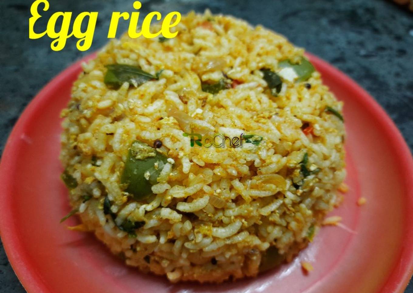 Egg rice recipe | Egg Capsicum masala rice | Muttai sadam recipe