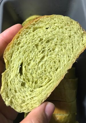 Foto resep Roti Tawar Pandan