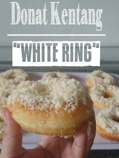 Foto resep Donat Kentang "White Ring"