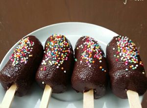 Foto resep Banana popsicle