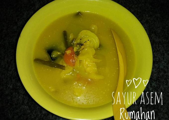 Sayur Asem Rumahan