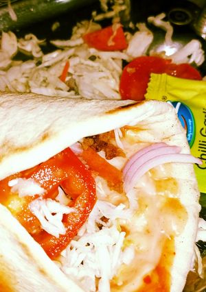 A picture of Kabab Roll.