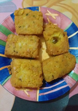 A picture of Besan k cutles #cookpadapp #iftarispecial #Ramazan ki tayari.