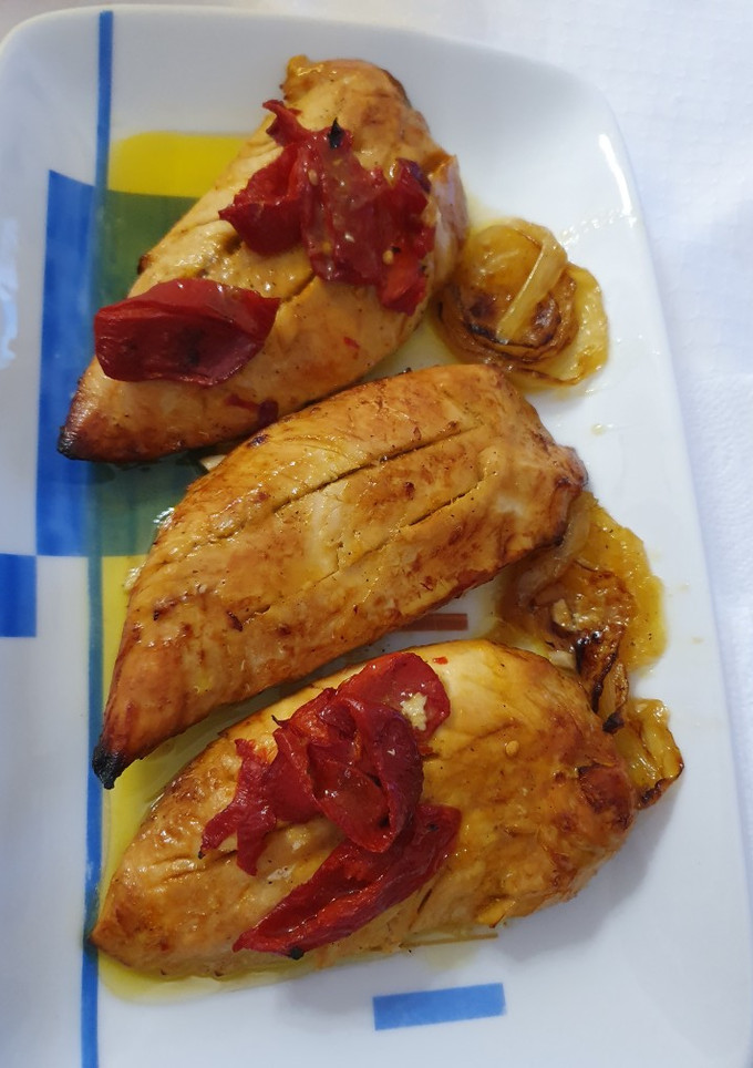Una foto de Solomillo de pavo al horno