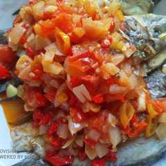 Gurame kukus dabu-dabu siram #bikinramadanberkesan রেসিপির প্রধান ছবি