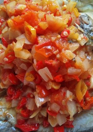 Foto resep Gurame kukus dabu-dabu siram #bikinramadanberkesan