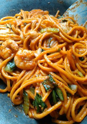 Foto resep Mie goreng aceh