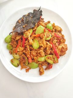 Foto resep Orak Arik Telur Petai