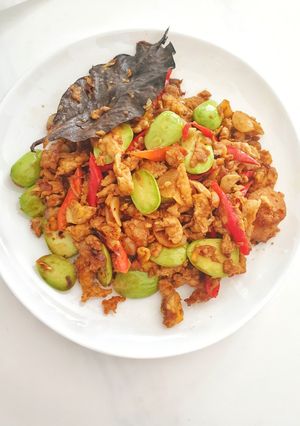 Foto resep Orak Arik Telur Petai