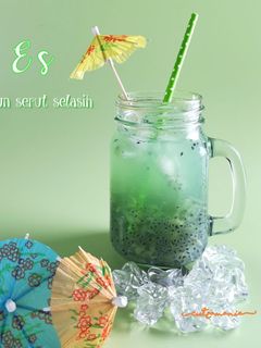 Foto resep Es timun serut selasih
