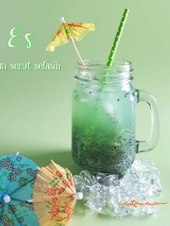 Foto resep Es timun serut selasih