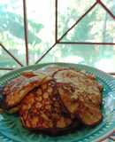 Mini pancakes sin harina
