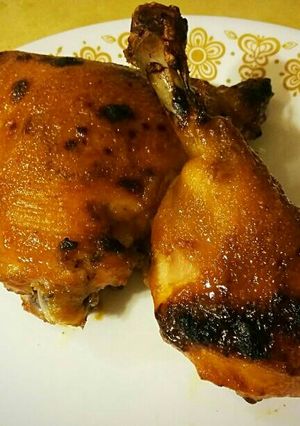 A picture of Honey Dijon Glazed Chicken.