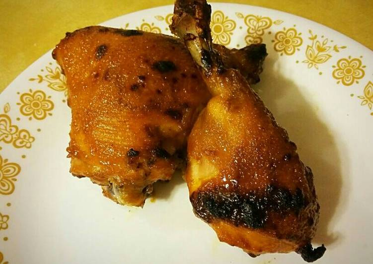 Recipe of Ultimate Honey Dijon Glazed Chicken